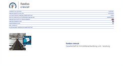 Desktop Screenshot of fundus-crescat.de